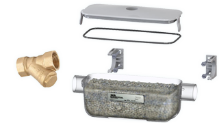 Filtros de agua para instalaciones de calefacción y agua caliente sanitaria